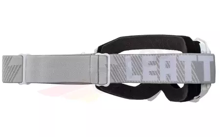 Occhiali da moto Leatt Velocity 4.5 V23 bianco grigio vetro trasparente 83%-2