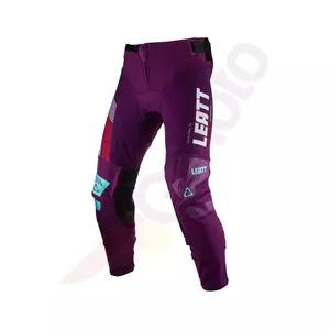 Pantalon Leatt 5.5 I.K.S V23 indigo violet bleu M moto cross enduro-2