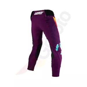 Pantalon Leatt 5.5 I.K.S V23 indigo violet bleu M moto cross enduro-3