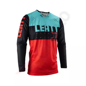 Shirt Motocross Hemd Offroad-Trikot Leatt 4.5 V23 lite blau rot schwarz M-1