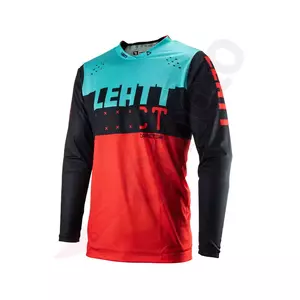 Shirt Motocross Hemd Offroad-Trikot Leatt 4.5 V23 lite blau rot schwarz M-2