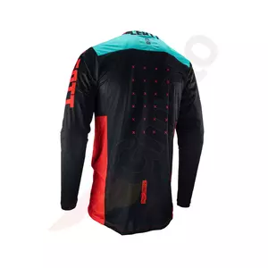 Shirt Motocross Hemd Offroad-Trikot Leatt 4.5 V23 lite blau rot schwarz M-4