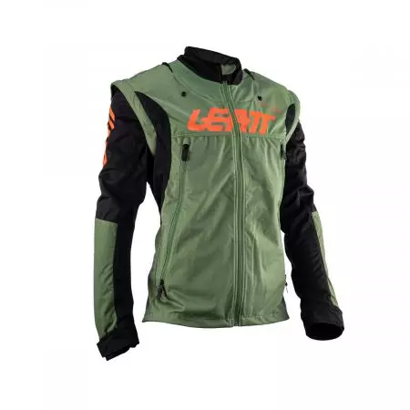 Leatt 4.5 Lite 2023 verde cactus negro M chaqueta moto cross enduro - 5023030551
