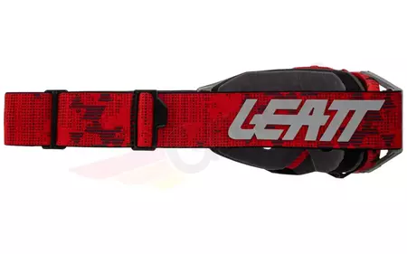 Gafas de moto Leatt Velocity 6.5 V23 Enduro JW22 rojo gris claro 83% cristal-2