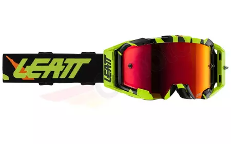 Óculos de proteção para motociclistas Leatt Velocity 5.5 V23 Iriz amarelo fluo vermelho espelho 28% - 8023020280