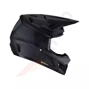 Casco moto Leatt GPX 7.5 V23 cross enduro + occhiali Velocity 4.5 Iriz nero M-3