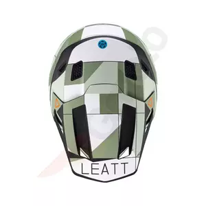 Leatt GPX 7.5 V23 cross enduro motociklu ķivere + Velocity 4.5 brilles Iriz cactus black green M-5