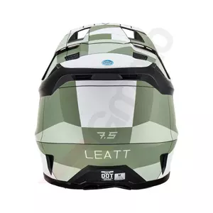 Leatt GPX 7.5 V23 cross enduro motociklu ķivere + Velocity 4.5 brilles Iriz cactus black green M-6