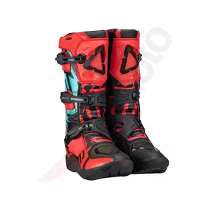 Leatt 3.5 red black blue 33 (stélka 21 cm) juniorské crossové enduro boty na motorku - 3023050850