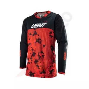 Leatt motociklininkų marškinėliai 4.5 V23 raudoni juodi XXL-2