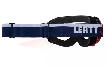 Gafas de moto Leatt Velocity 4.5 V23 Iriz azul marino rojo blanco espejo púrpura 78%.-2