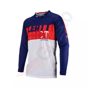 Shirt Motocross Hemd Offroad-Trikot Leatt 4.5 V23 lite dunkelblau rot weiß L-2