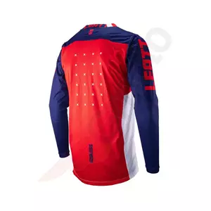 Shirt Motocross Hemd Offroad-Trikot Leatt 4.5 V23 lite dunkelblau rot weiß L-3