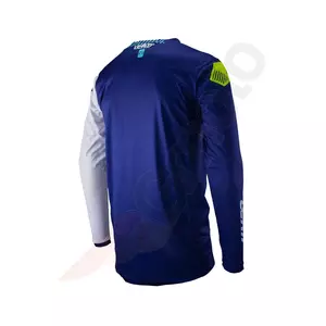 Shirt Motocross Hemd Offroad-Trikot Leatt 4.5 V23 lite dunkelblau weiß M-4