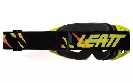 Leatt Velocity 5.5 V23 γυαλιά μοτοσικλέτας κίτρινο fluo μαύρο καπνιστό γκρι γυαλί 58%-2