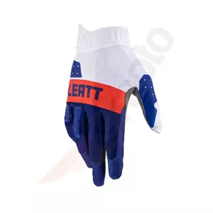 Leatt 1.5 V23 azul real blanco rojo XL moto cross enduro guantes-3