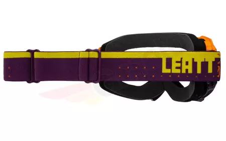 Leatt Velocity 4.5 V23 Iriz motociklininko akiniai violetiniai oranžiniai geltoni veidrodiniai violetiniai 78%-2