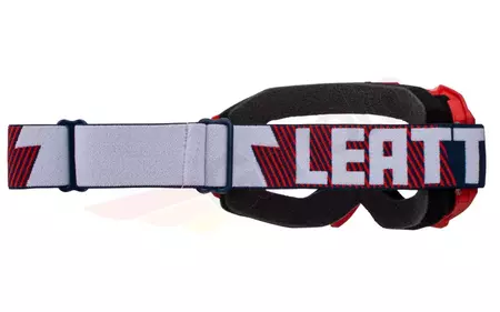 Leatt Velocity 4.5 V23 motoros szemüveg fekete piros tiszta üveg 83%-2