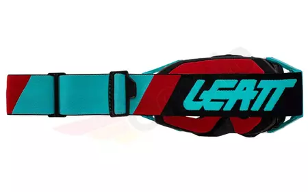 Leatt Velocity 6.5 V23 motoros szemüveg Iriz kék fekete tükör piros 28%-2