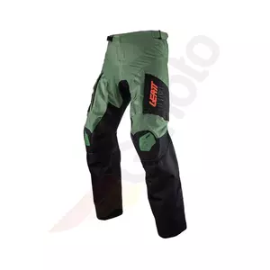 Leatt 5.5 V23 pantaloni moto enduro verde cactus nero S-2