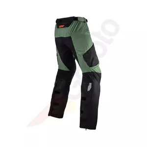Leatt 5.5 V23 pantaloni moto enduro verde cactus nero S-3