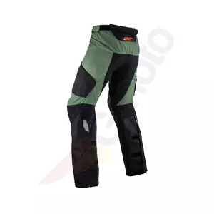 Leatt 5.5 V23 pantaloni moto enduro verde cactus nero S-4