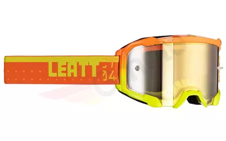 Motocyklové okuliare Leatt Velocity 4.5 V23 Iriz orange yellow fluo mirror brown UC 68%-1