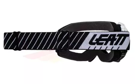 Leatt Velocity 4.5 V23 Iriz Motorradbrille schwarz weiß Spiegel silber 50%-2