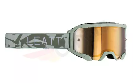 Óculos de proteção para motociclistas Leatt Velocity 4.5 V23 Iriz verde cato espelho castanho UC 68% - 8023020430