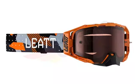 Lunettes de moto Leatt Velocity 6.5 V23 orange gris verre 32%.-1