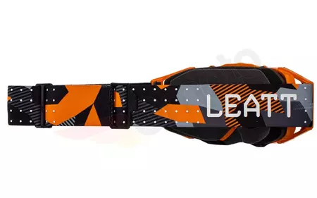 Gogle motocyklowe Leatt Velocity 6.5 V23 pomarańczowy szary szybka 32%-2