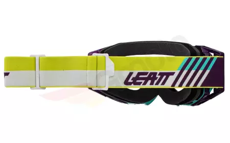 Leatt Velocity 5.5 V23 motocikla brilles indigo purpursarkanas, zilas, fluo dzeltenas, dūmakaini pelēkas krāsas stikls 58%-2