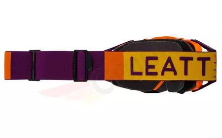 Leatt Velocity 6.5 V23 Motorradbrille indigo orange schwarz rauchgrau Glas 58 %.-2