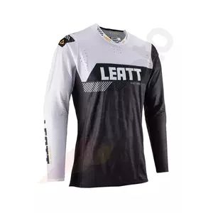 Leatt 5.5 V23 Ultraweld moto cross enduro sweatshirt graphite blanc noir M-1