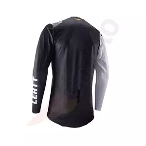 Shirt Motocross Hemd Offroad-Trikot Leatt 5.5 V23 Ultraweld graphit weiß schwarz M-4