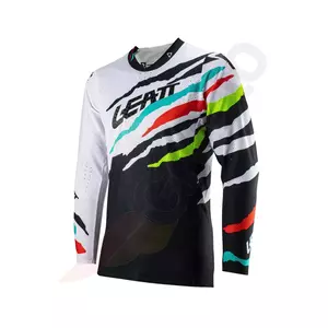 Shirt Motocross Hemd Offroad-Trikot Leatt 5.5 V23 Ultraweld weiß schwarz grün rot S-2