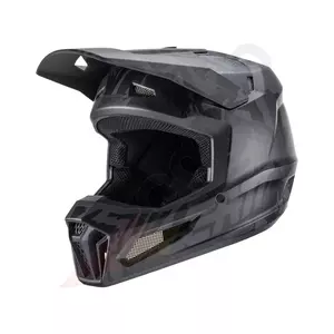 Leatt GPX 3.5 V23 cross enduro motoros sisak + Velocity 4.5 szemüveg fekete S-2