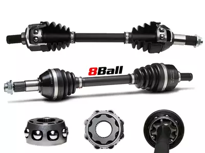 All Balls 8Ball Extreme Duty Axle Eixo de transmissão Kawasaki AB8 Extreme +20% - AB8-KW-8-137