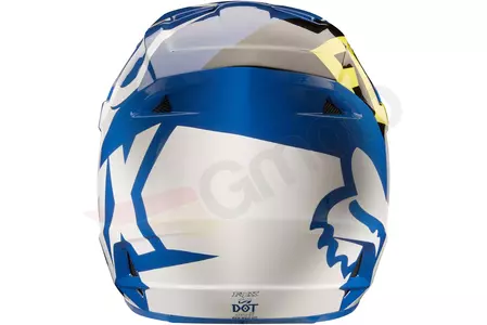 FOX V-1 RACE casco moto AZUL XXL-3