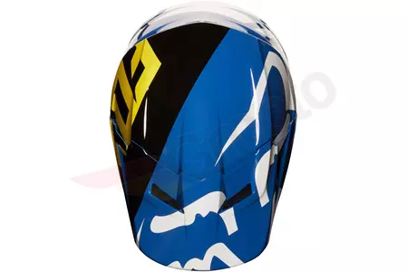 FOX V-1 RACE casco moto AZUL XXL-5