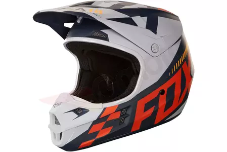 FOX V-1 casco moto SAYAK NARANJA L-2