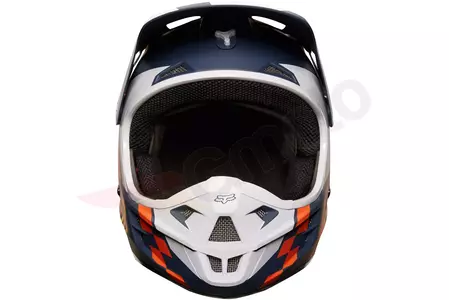 FOX V-1 casco de moto SAYAK NARANJA M-3
