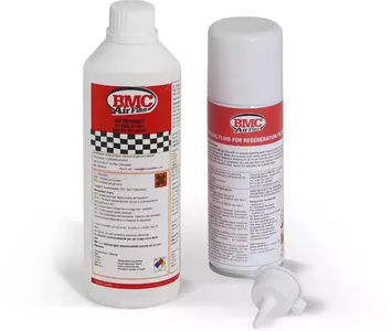 Zestaw do czyszczenia mycia i nasączania filtrów powietrza BMC detergent + spray