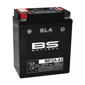 BS Batterie BB12A-A2 YB12A-A2 12Ah wartungsfreie geflutete 150A Batterie - 300881