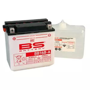 BS Batería BB16B-A YB16B-A Batería de servicio de 16Ah 210A - 310580