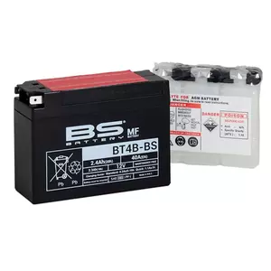 BS Batterie BT4B-BS YT4B-BS 2,3Ah wartungsfreie 40A Batterie - 300625
