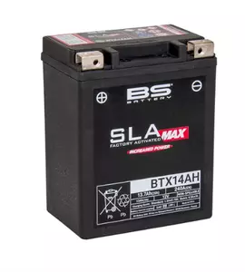 BS Batterij BTX14AH Max YTX14A-BS 13Ah onderhoudsvrije natte 240A batterij - 300863