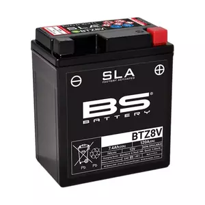 Akumulator BS Battery BTZ8V YTZ8V 7Ah bezobsługowy zalany 120A 