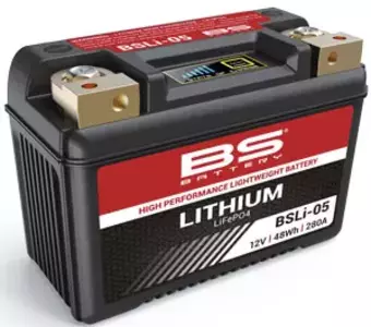 Akumulator BS Battery litowo-jonowy ze wskaźnikiem 12V 4Ah BSLI-05 LiFePO4 - 360105