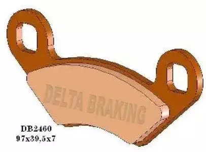 Plăcuțe de frână Delta Braking DB2460OR-N KH159 - DB2460OR-N